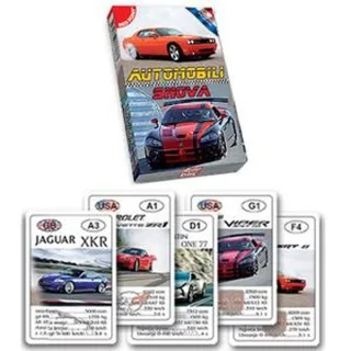 KARTE AUTOMOBILI PAK, 1*10
