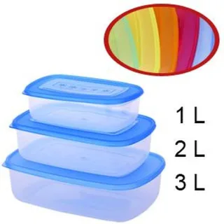 FRIGO POSUDE 3/1OVALNE SET