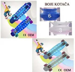 CLF-01/02 PP LED SKATE PROZIRA