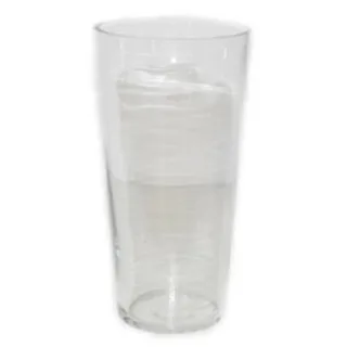 STAKLENA VAZA DIM:12*25CM