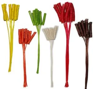 BUNT OD 10 KOM UKRASNIH ŠIBA UVIJENIH 63CM