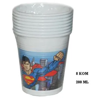 ROĐENDANSKE ČAŠE SUPERMEN 200ML 8/1
