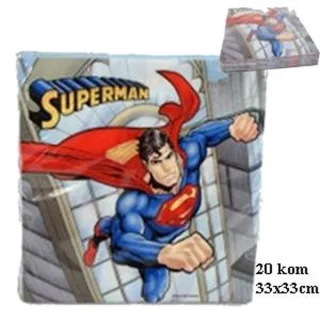 ROĐENDANSKE SALVETE SUPERMAN 33*33CM