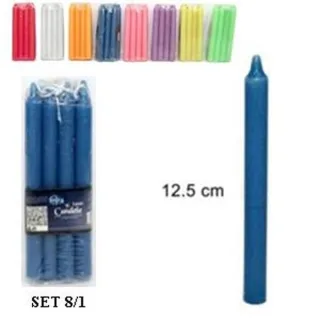 SVIJEĆA 12,5 CM , PAK. SET 8 KOM