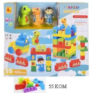 KOCKE U KUTIJI 55 DJELOVA