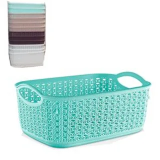 PVC KOŠARA 6 L SA RUČKAMA, DIM:20X29X15 CM