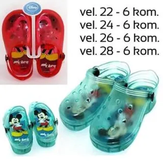 SANDALE TRANSP. MICKEY 22-28
