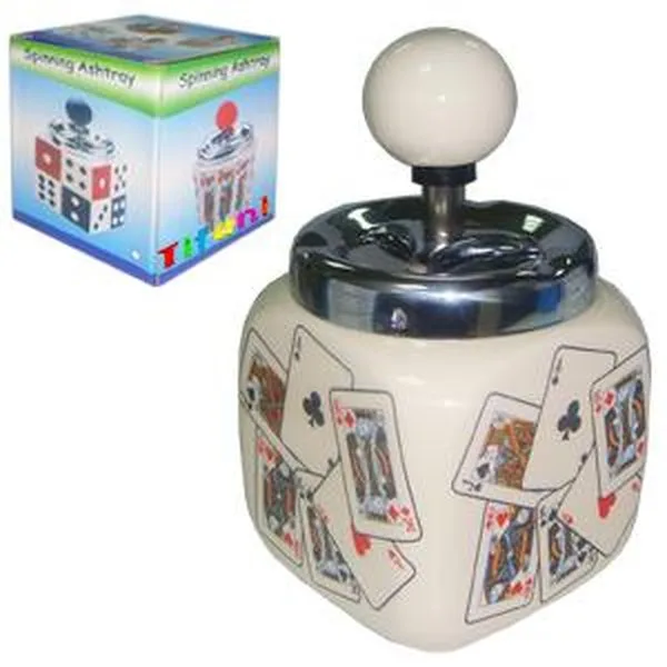 Aschenbecher Poker 8,5X15 CM