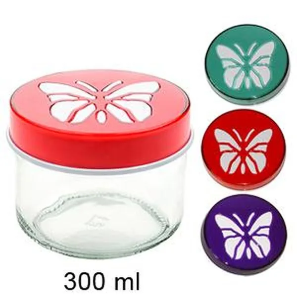 STAKLENA POSUDA 300ML LEPTIR