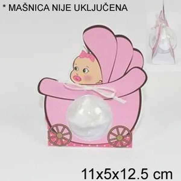 KONFETJERA ZA ROĐENJE CURICE