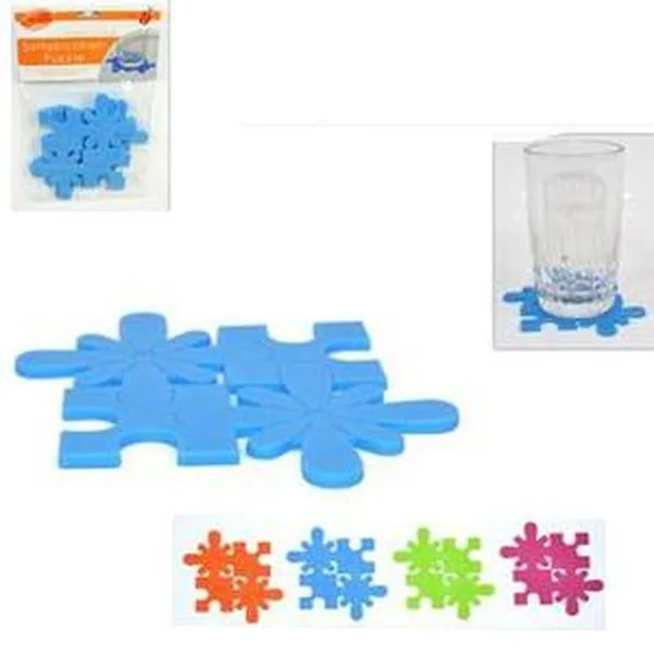 Silicone Coasters 4/1