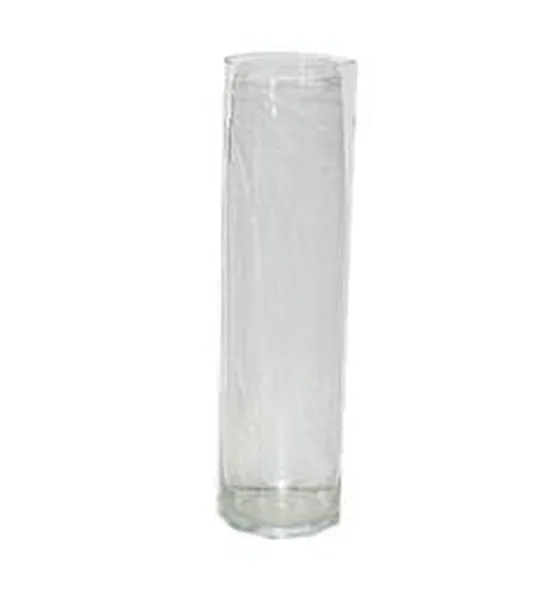 STAKLENA VAZA DIM:30*10CM