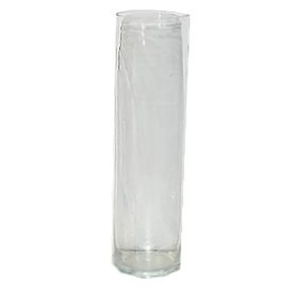 STAKLENA VAZA DIM:50*10CM