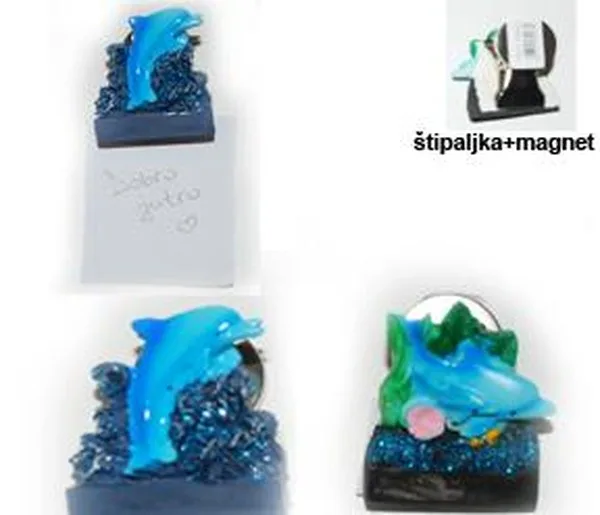 DELFINI DRŽAČ CEDULJE MAGNETNI