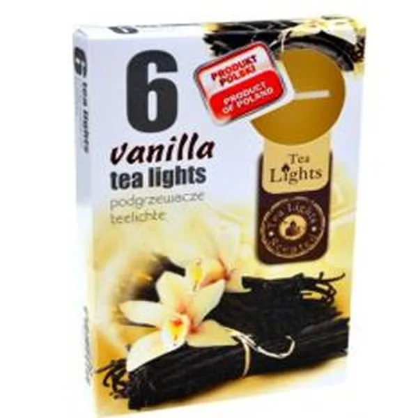 284 Duftteelichter Vanille 6/1
