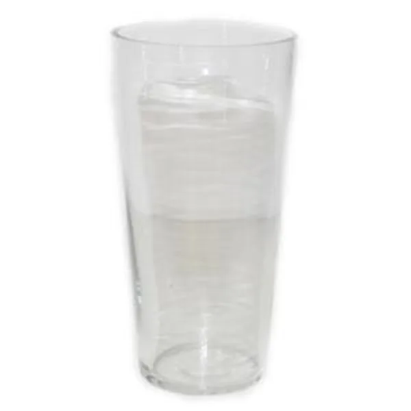 STAKLENA VAZA DIM:12*25CM