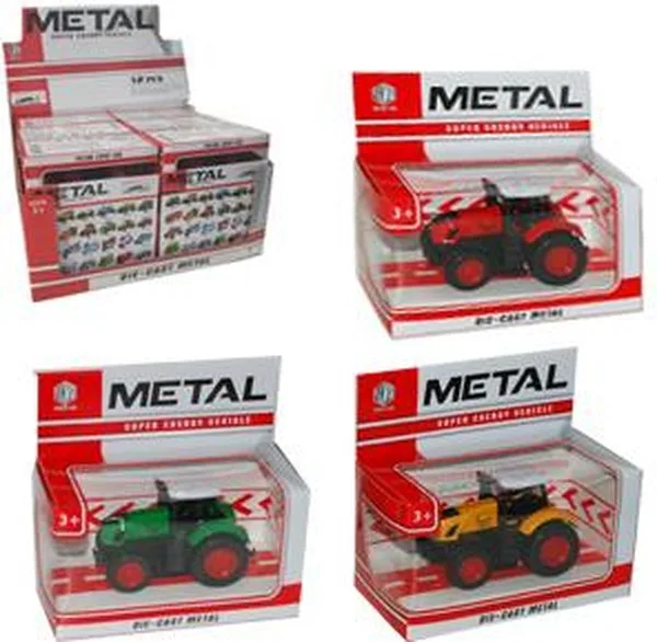 BT993744 TRAKTOR S METALNI DJELOVIMA , DIM:12*11CM