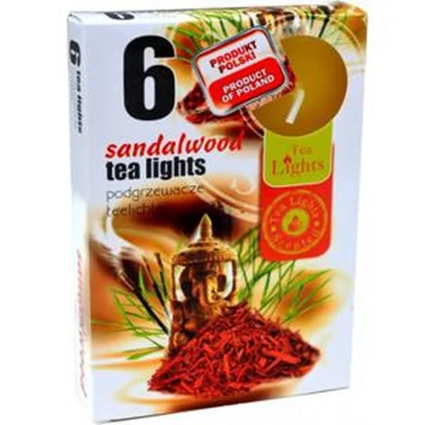 266 SET MIRISNE LUČICE 6/1 SANDALOVINA