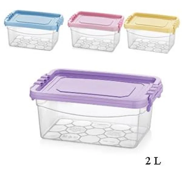 PVC Box with Lid 2L
