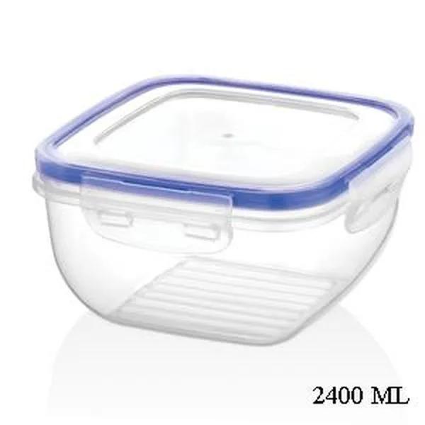 PVC Container with Lid 2400ml