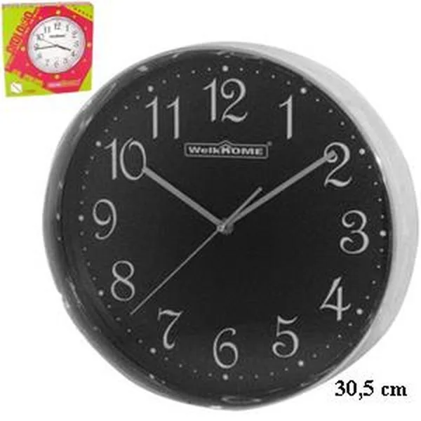 ZIDNI SAT OKRUGLI DIM: 30,5 CM