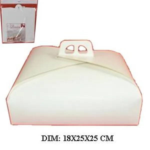 Cardboard Packaging Box DIM:25X25 CM White