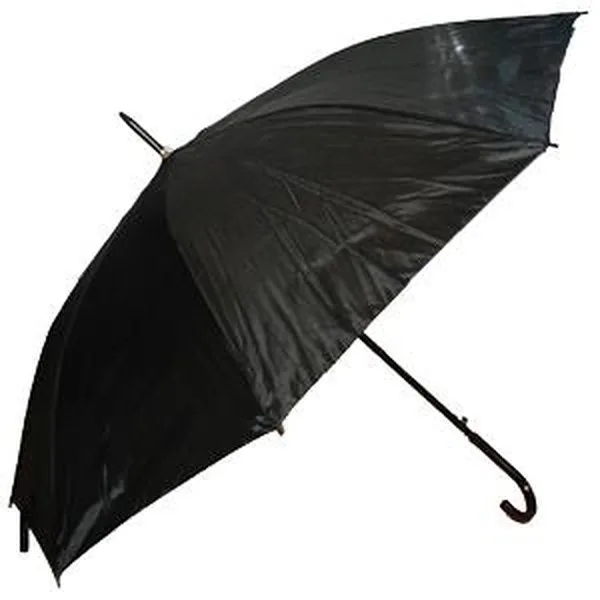 KIŠOBRAN CRNI, AUTOMATIK, VELIKI, PROMJER 120CM