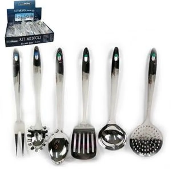 Küchenhelfer aus Metall - 6 Sorten