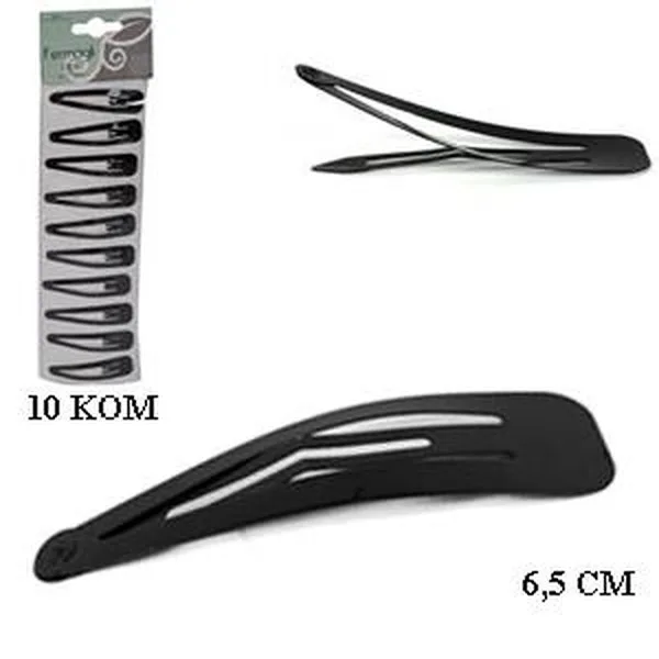 ŠPANGICE CRNE 6,5 CM ; PAK: 10/1