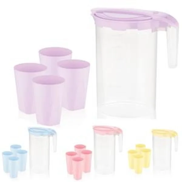 PVC SET BOKAL +4 PVC ČAŠE