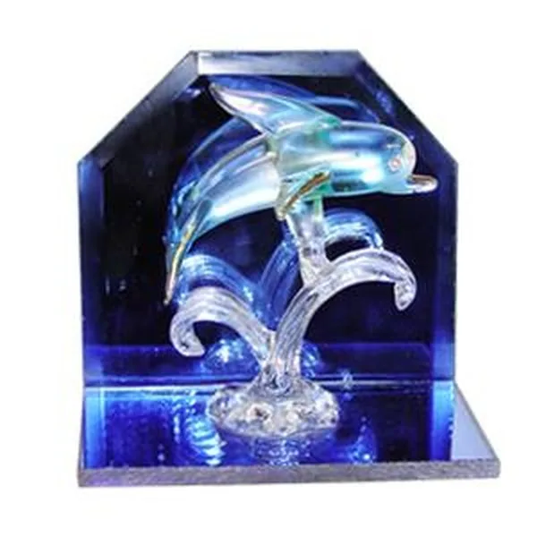 FY76386-1 STAKLENI DELFIN